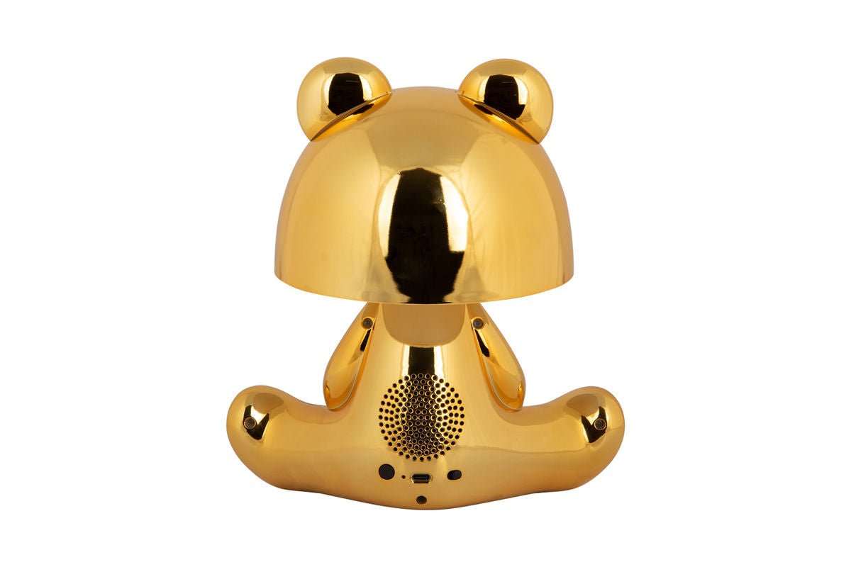 Luxusbetten24 Balu Tischlampe mit Bluetooth Lautsprecher
