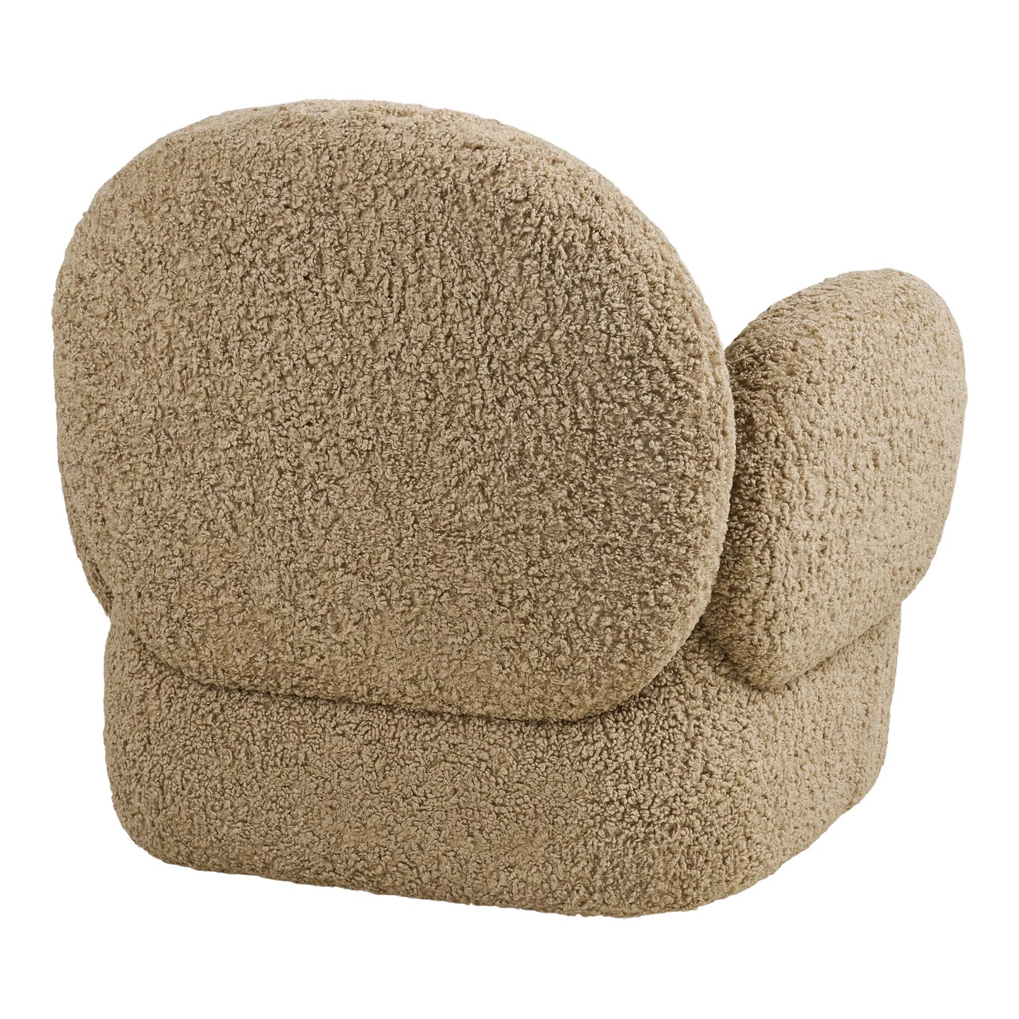 Bloomingville MINI Alvenia Lounge Sessel Bouclé-Look Beige Wohnzimmer