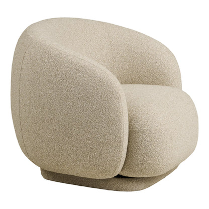 Bloomingville MINI Lounge Sessel Lunavik – Sand – Niedrige Rückenlehne