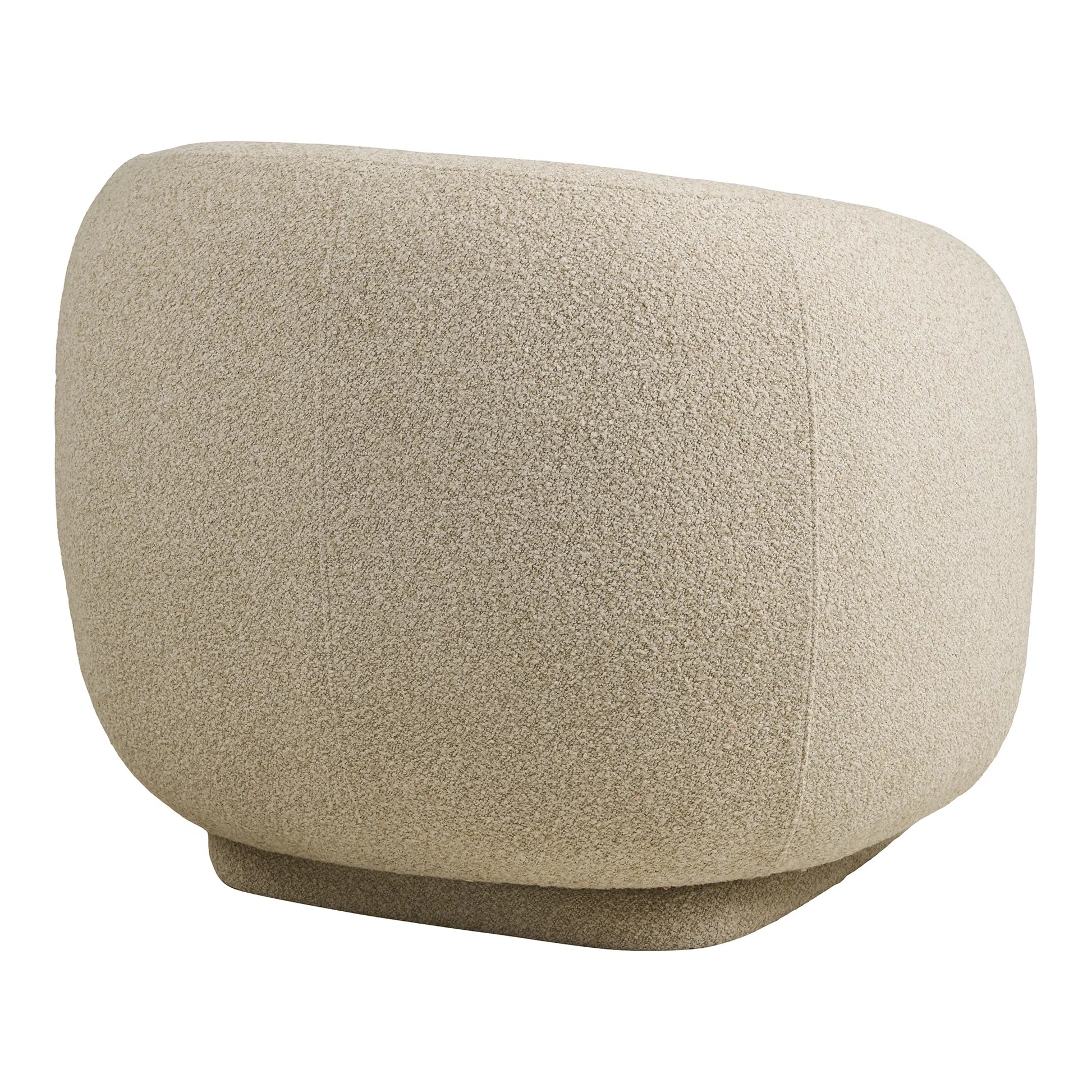 Bloomingville MINI Lounge Sessel Lunavik – Sand – Niedrige Rückenlehne