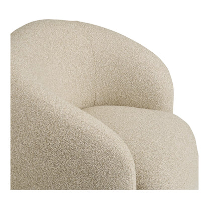 Bloomingville MINI Lounge Sessel Lunavik – Sand – Niedrige Rückenlehne