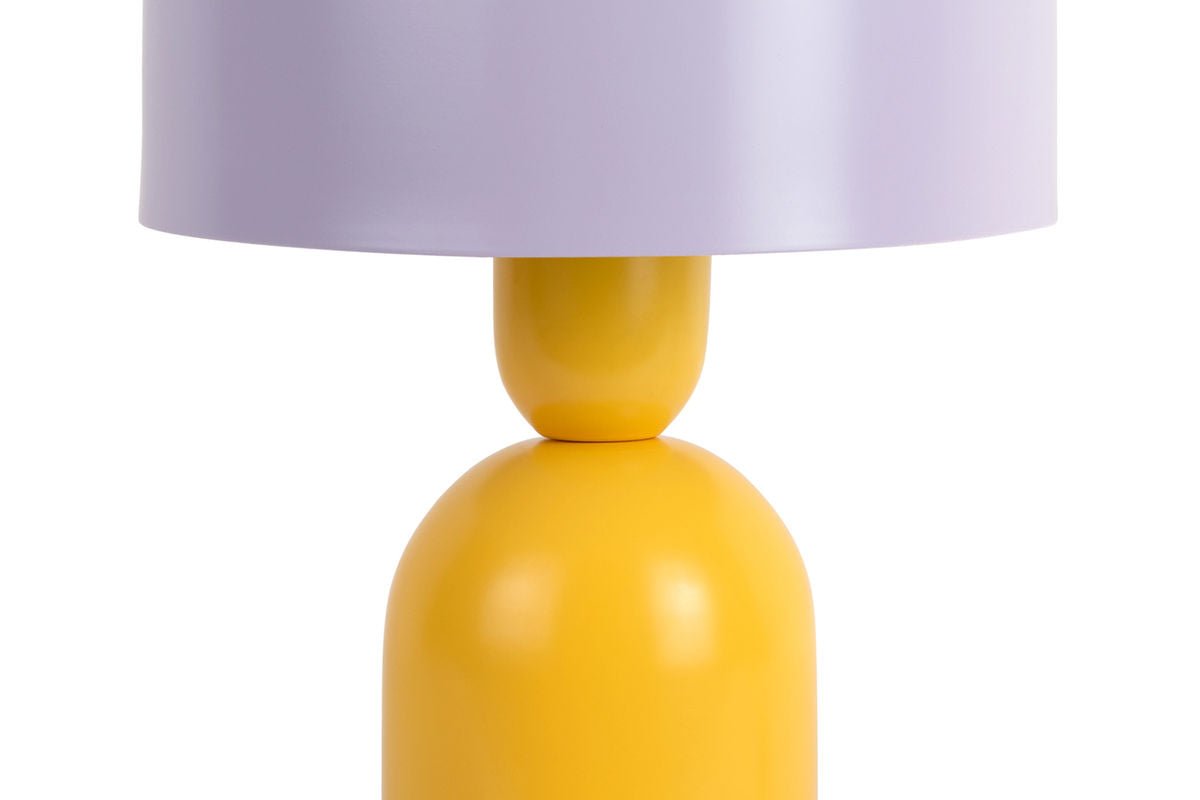 Tischlampe Monaco – Edle Künstlerische Eisenlampe, Bunte Mehrfarbige Varianten