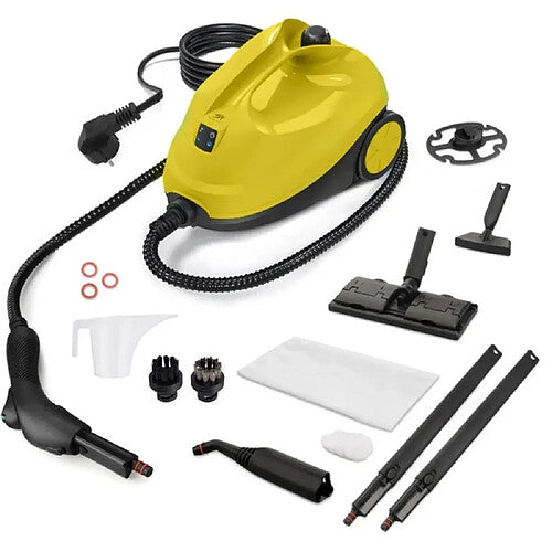2000W Limpiador a Vapor 14 Accesorios 4 Bar 1.8L