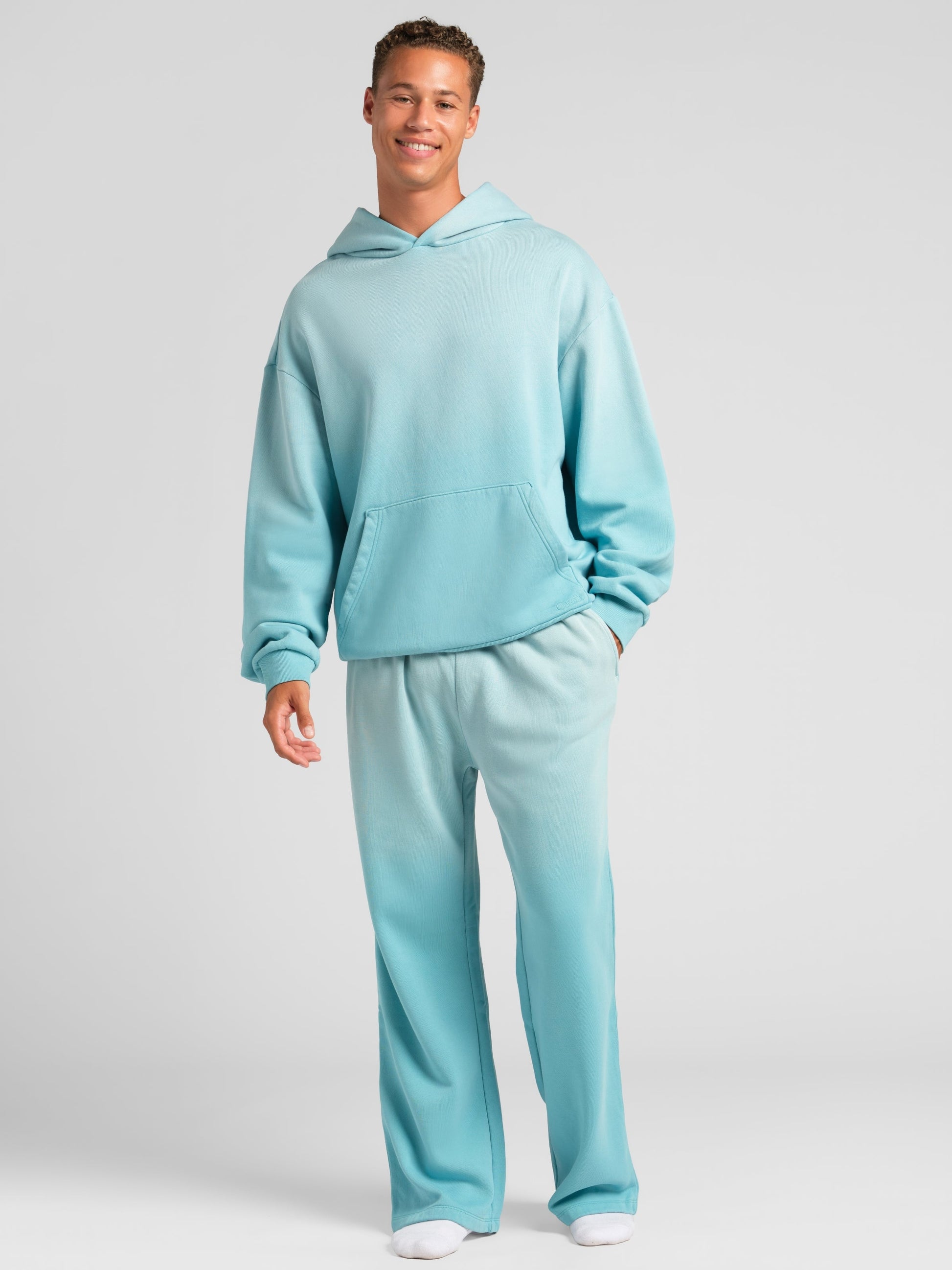 Comfrt Sunwashed Hoodie 100% Baumwolle Oversized Garment Dyed Sommer