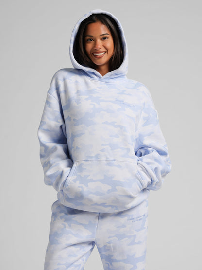 Comfrt Camo Kapuzenpullover Schweres Weiches Camouflage Design Unisex