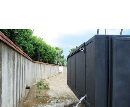 Mobiler Mini-Schwimmbadcontainer, 5 m × 2,5 m × 1,26 m, Leicht, Robust, Flexibel, Praktisch, Neu