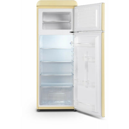 Schneider SCDD208VCR Refrigerador Crema 206 L Puertas Dos
