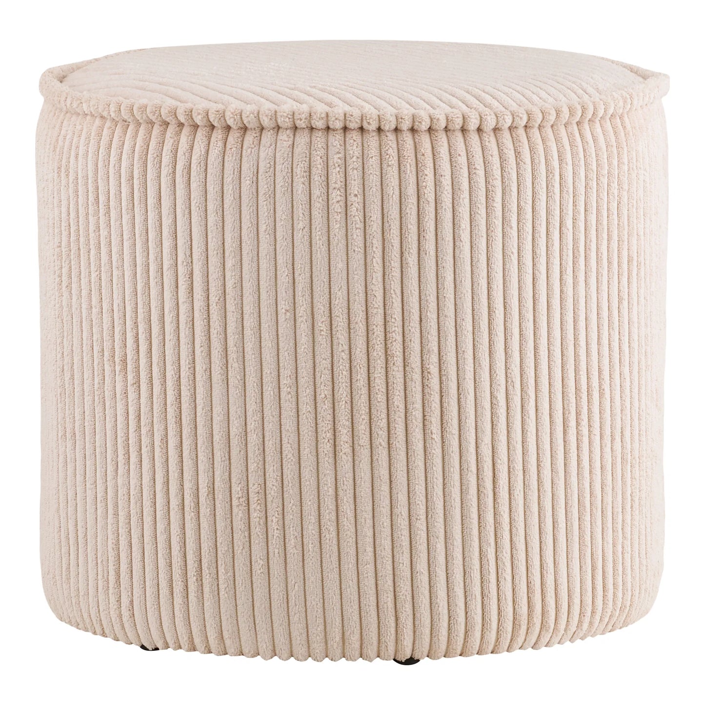 Bloomingville MINI Nivara Hocker, Beige Stil mit Kortoptik