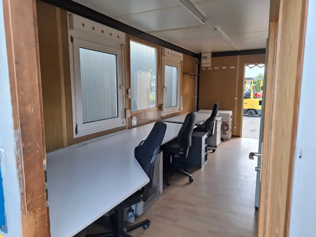 Widmer Modulare BürocontainerGebraucht 6,06 m Länge 2,22 kg Gewicht
