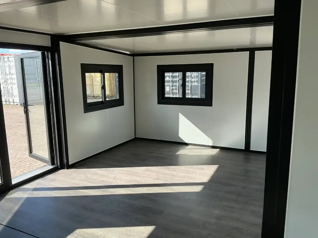 Mobilheim Tiny Home mit Badezimmer, isolierte Wände, 5,7 m L