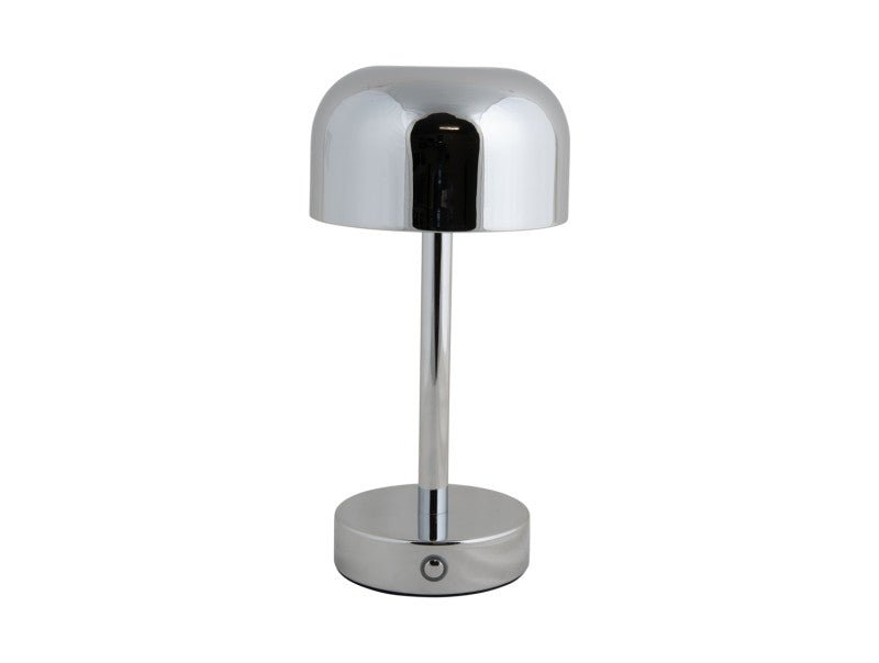 Luxusbetten24 Lumé Tischlampe – Moderner LED-Stil in Gold & Silber