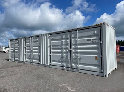 ContenedoresEjido 40ft High Cube Container 3 Porte Laterali