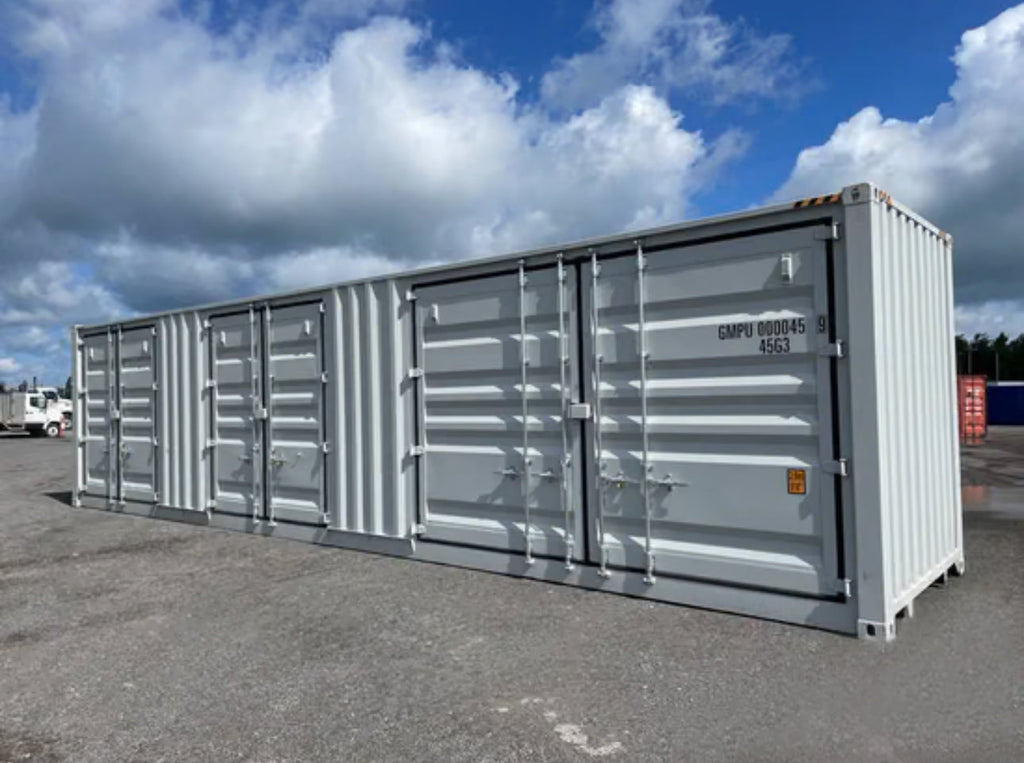 Contenedores Ejido Contenitore High Cube 40ft 3 Porte Bianco