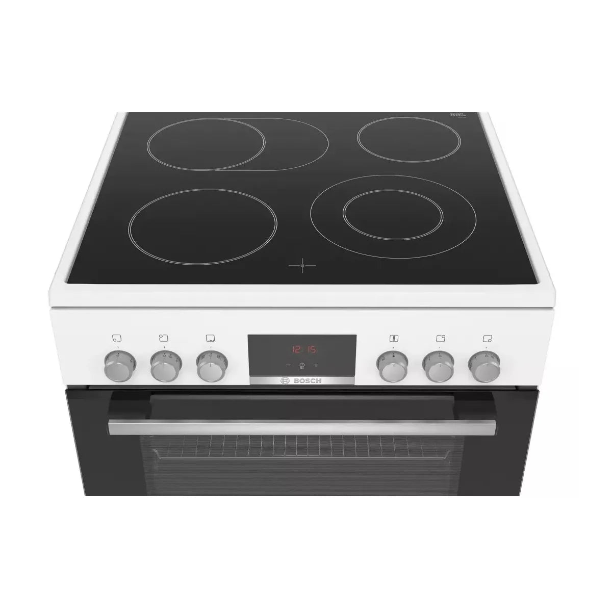 Bosch HKR39C220 Cocina Vitrocerámica 66L 4 Fuegos Blanco