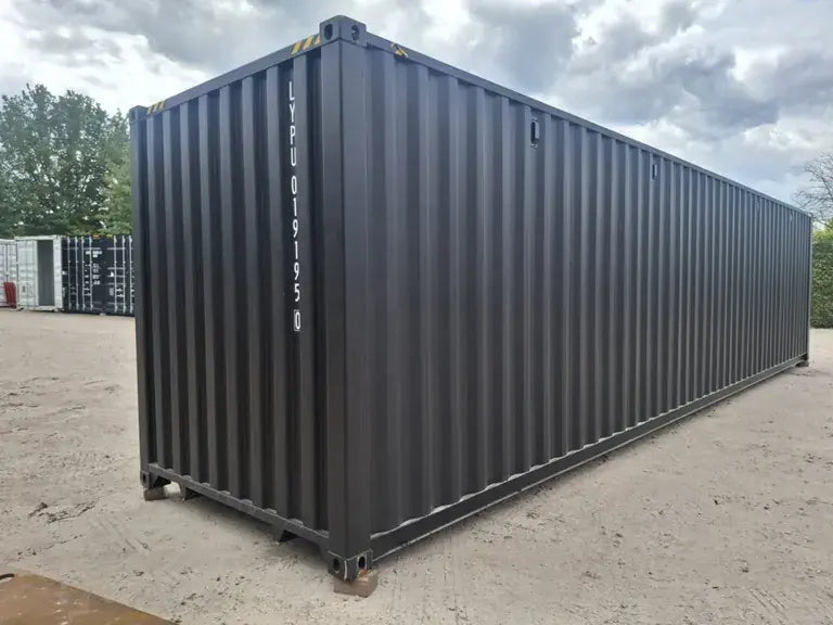 Rhino-Cross-Containers 2025 Contenitore High Cube 40ft Nero 4 Porte