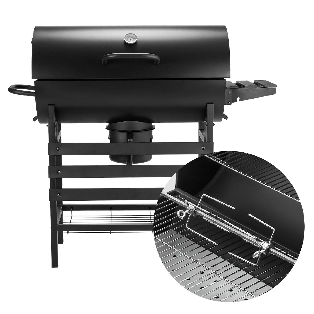 Teeno Grand Camión Barbacoa Carbón con Parrilla Para Pollo