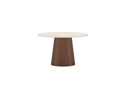 Luxusbetten24 Darian Modernes Esstisch – Beige/Mokka MDF‑Gestell, 180 cm Breite