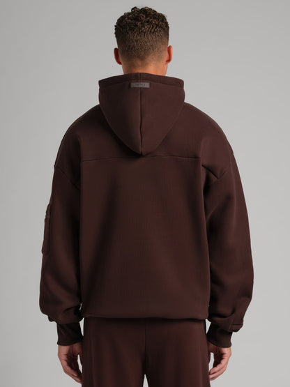 Comfrt Snak™ Hoodie Unisex Heavyweight Fleece mit 6 Snacktaschen