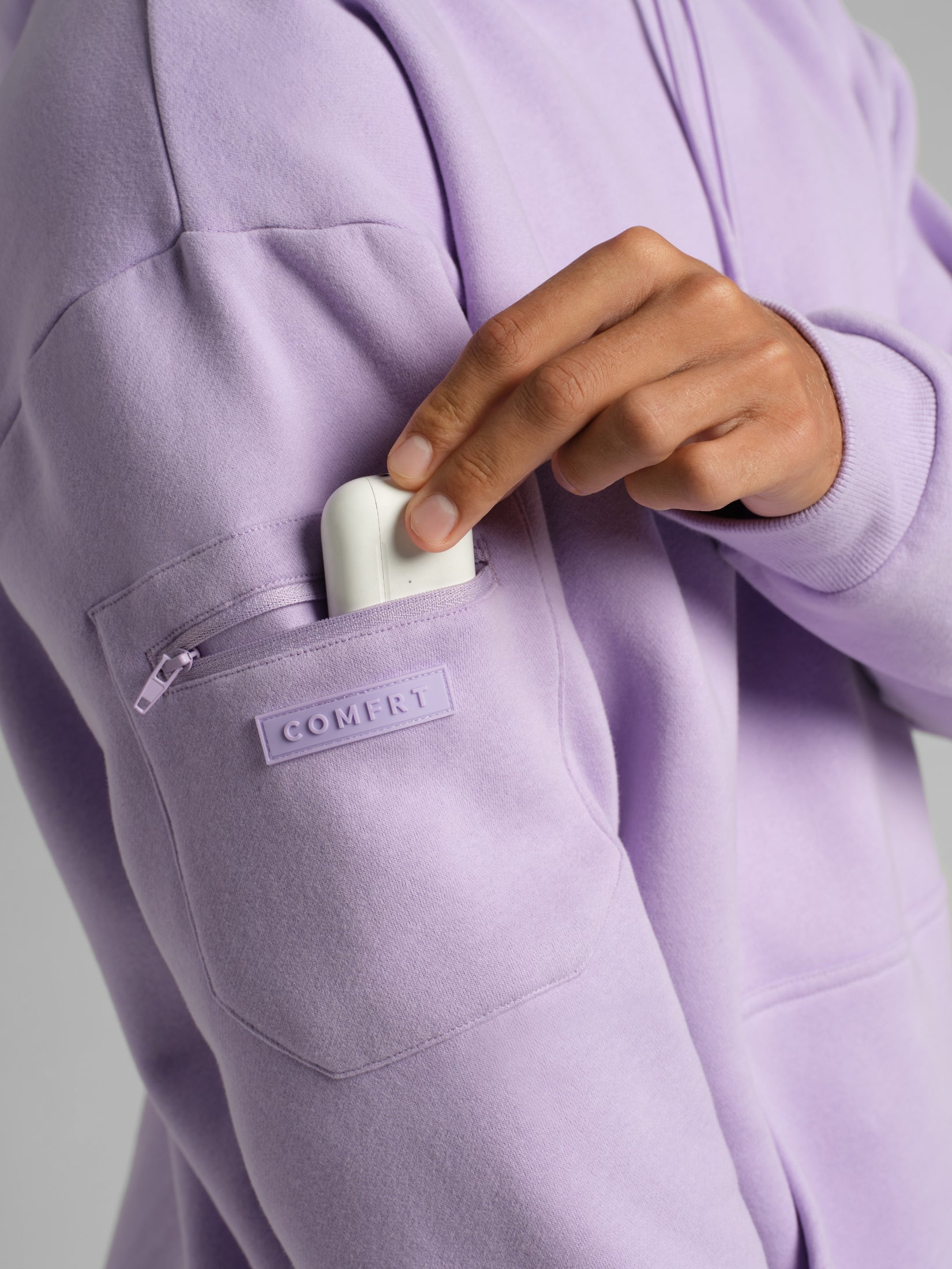 Comfrt Airplane Mode Travel Hoodie Heavyweight Fleece
