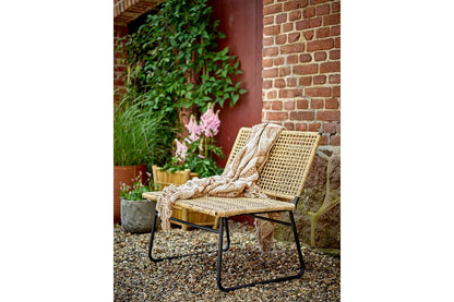 Luxusbetten24 Malia Überwurfdecke aus recycelter Baumwolle 160x130 Braun