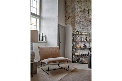 Luxusbetten24 Lounge Sessel Surfly Zeitlos Hoher Komfort Braun