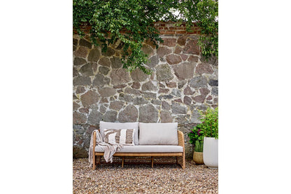 Luxusbetten24 Calmea Blumentopf-Set Weißes Magnesia 2‑teilig