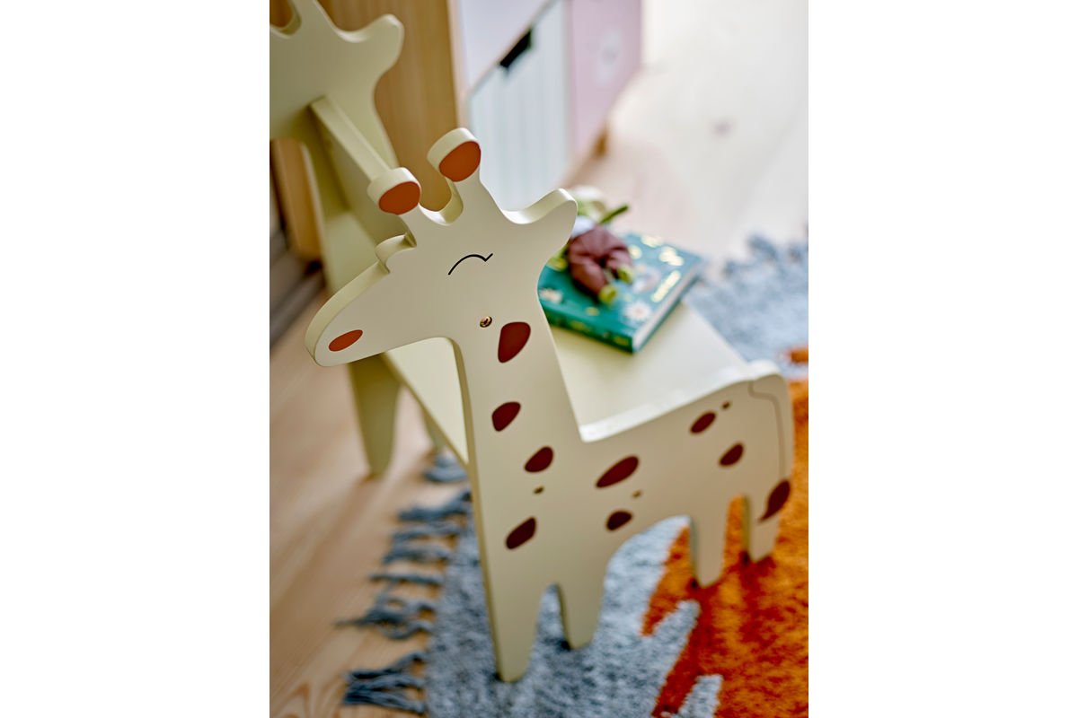 Luxusbetten24 Gigi Kinderstuhl FSC‑zertifiziertes MDF in Naturton