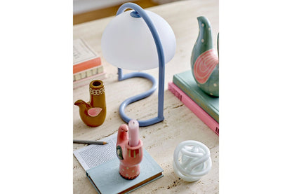 Luxusbetten24 Tabulara Moderne Tischlampe – Acryl, Babyblau für Wohnzimmer