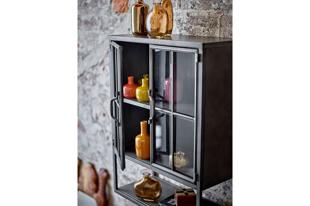 Luxusbetten24 Lioris Vasen-Set – Buntes Steingut, Dekor, 7‑Teilig, Kollektion
