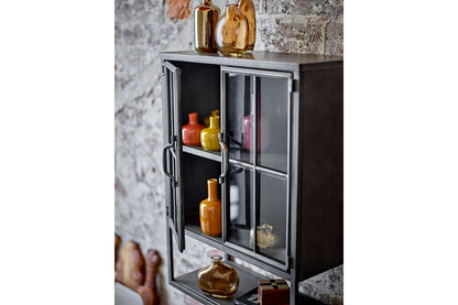 Luxusbetten24 Lioris Vasen-Set – Buntes Steingut, Dekor, 7‑Teilig, Kollektion