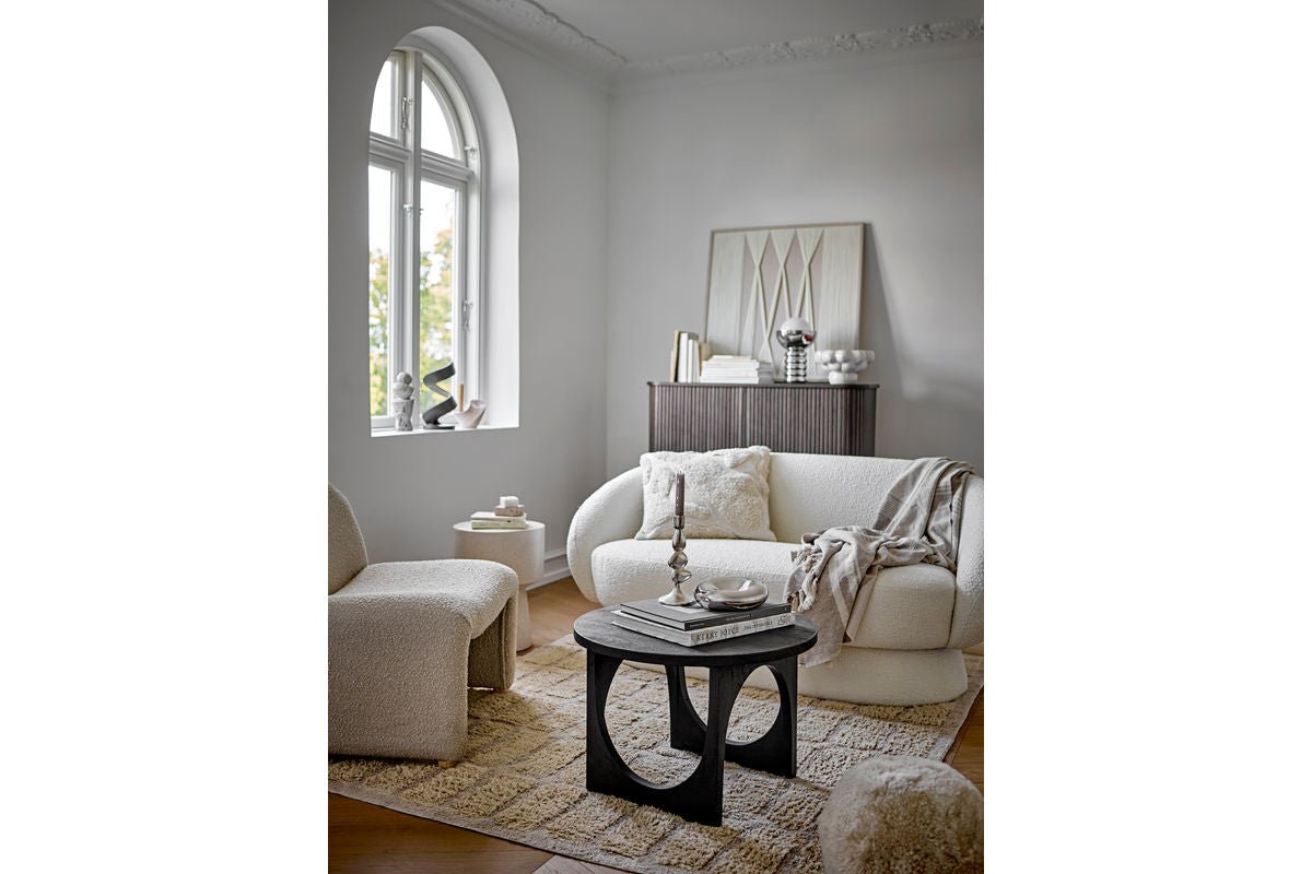 Luxusbetten24 Schale Célorin Silber Steingut Elegante Handgefertigte Schale