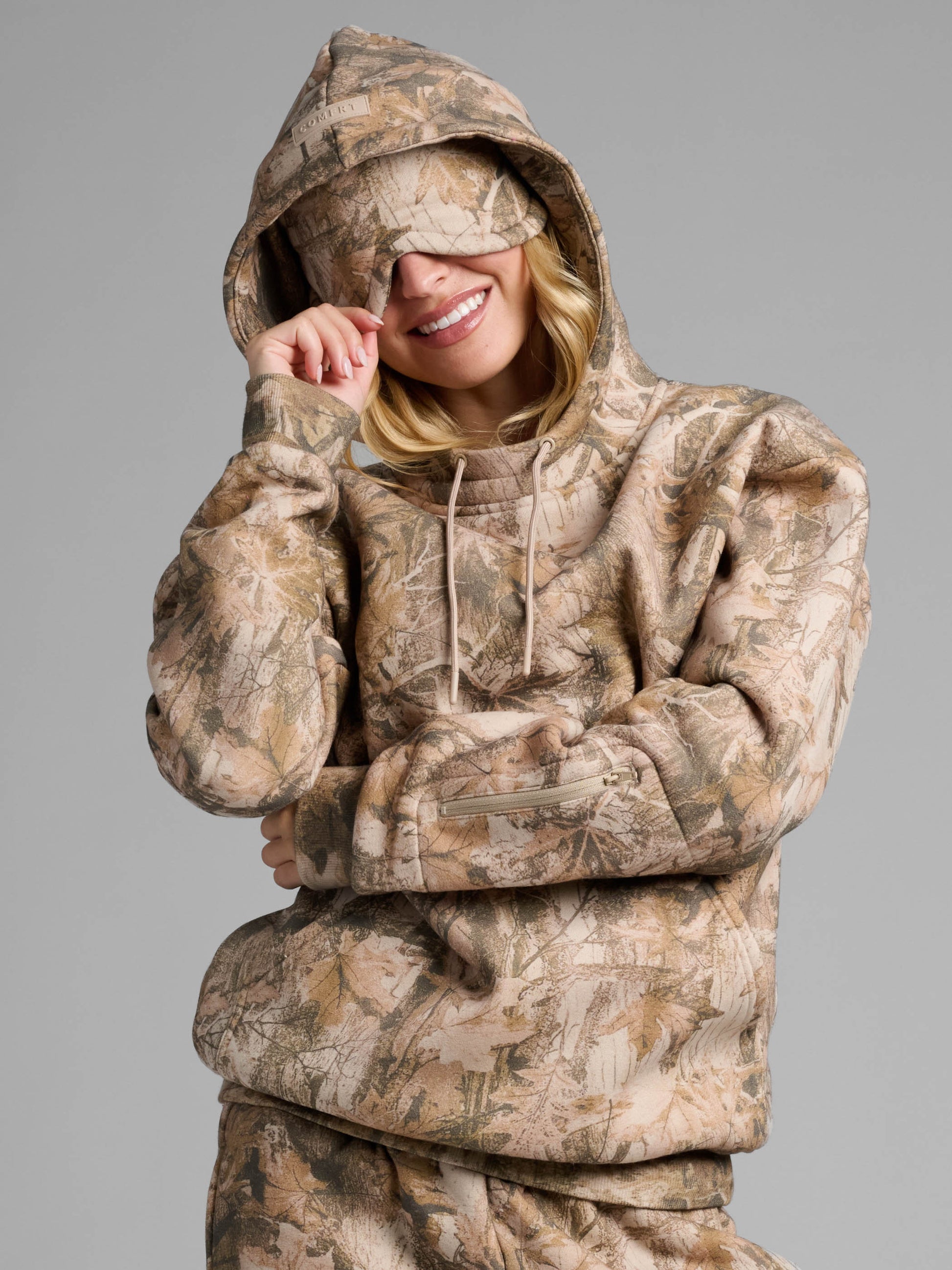 Comfrt Airplane Mode Travel Hoodie Heavyweight Fleece