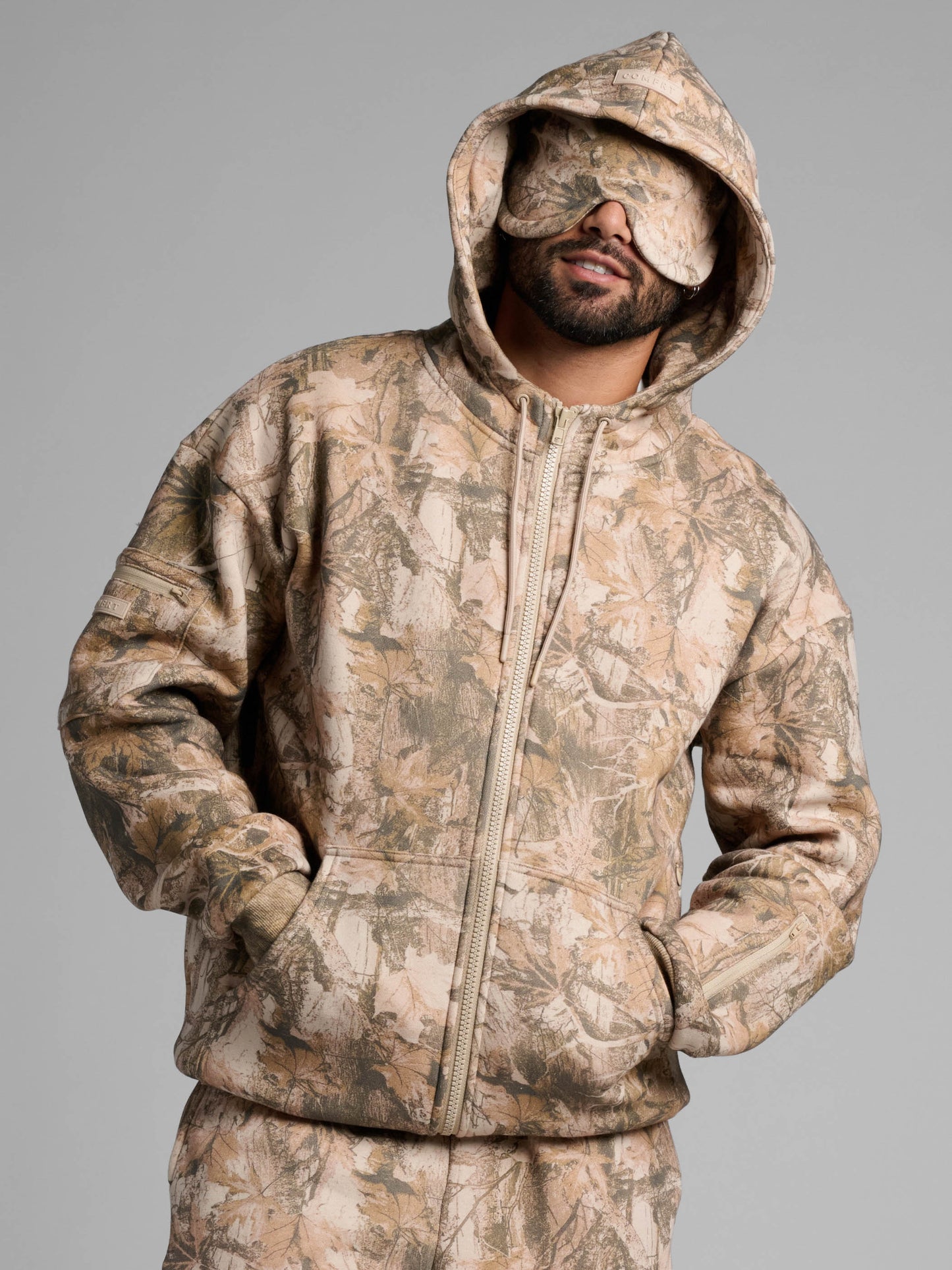 Comfrt Airplane Mode Travel Zip Hoodie