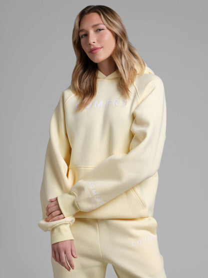 Comfrt Tranquil Hoodie Unisex Gewichtet Oversized Entspannend Komfort