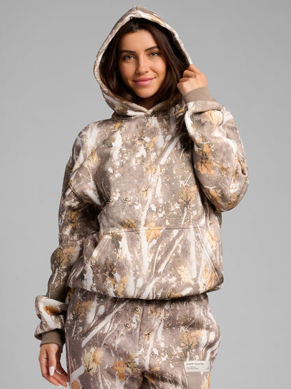 Comfrt Camo Kapuzenpullover Schweres Weiches Camouflage Design Unisex