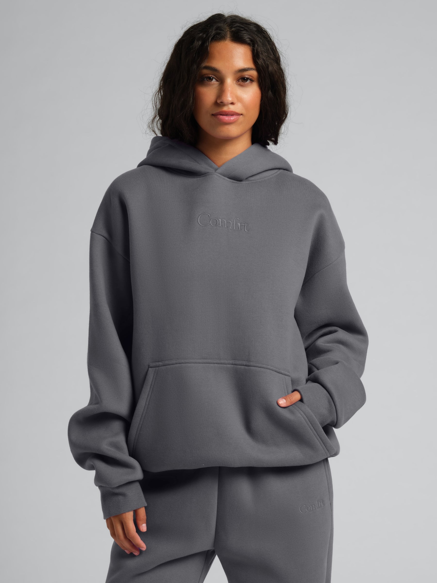 Signature Fit Unisex Hoodie CloudTouch Heavyweight Soft Oversized