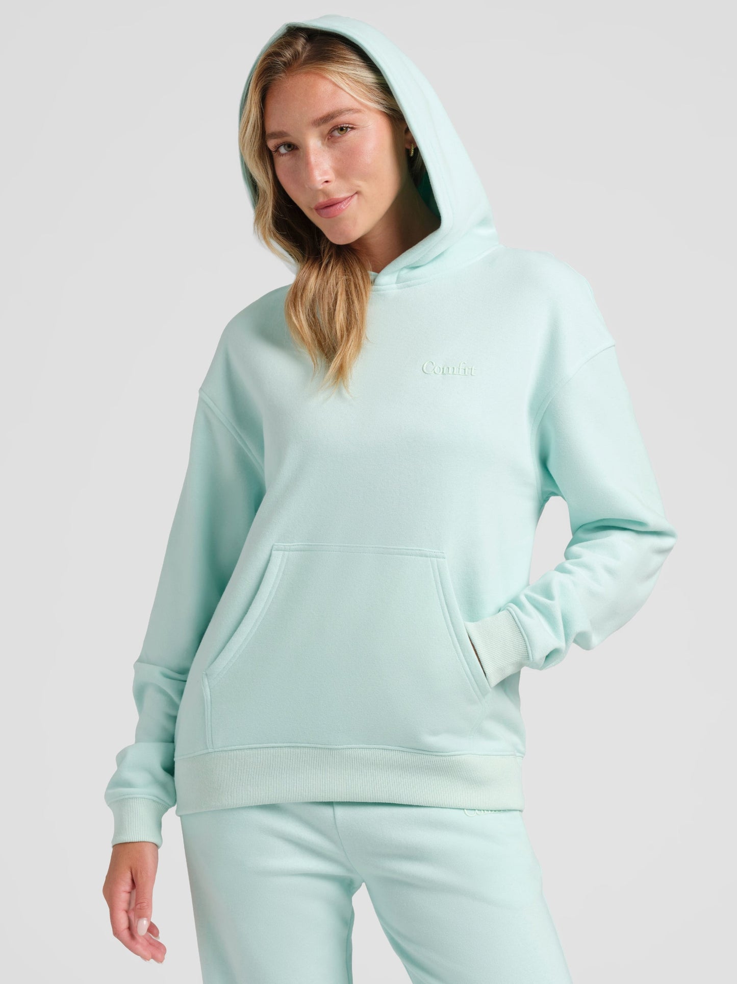 Comfrt Halo Lightweight Crop Hoodie