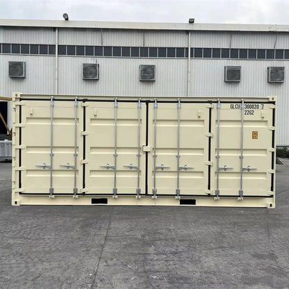 Contenedores Ejido Contenitore Marittimo 20 Piedi Open Side Beige