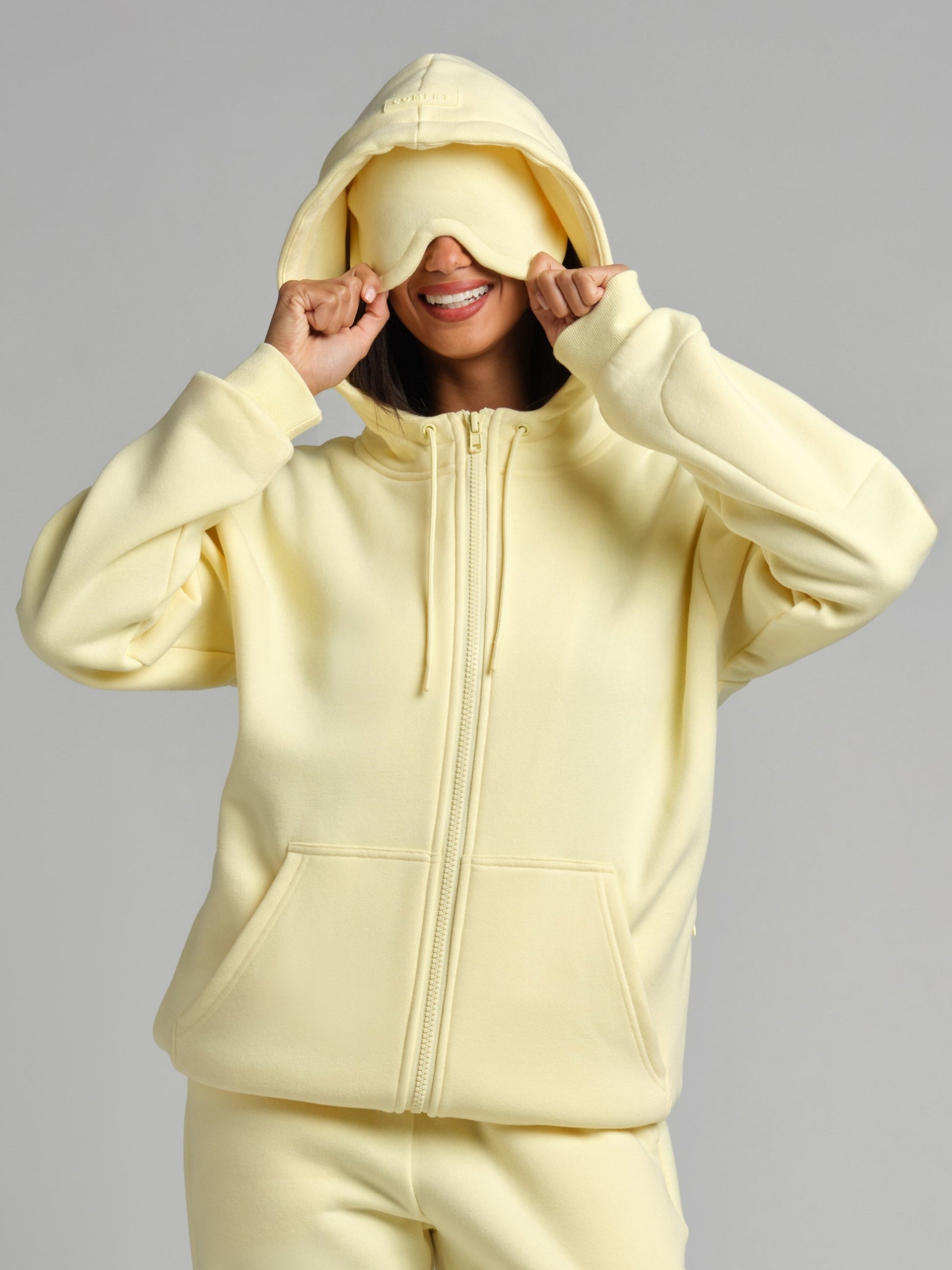 Comfrt Airplane Mode Travel Zip Hoodie