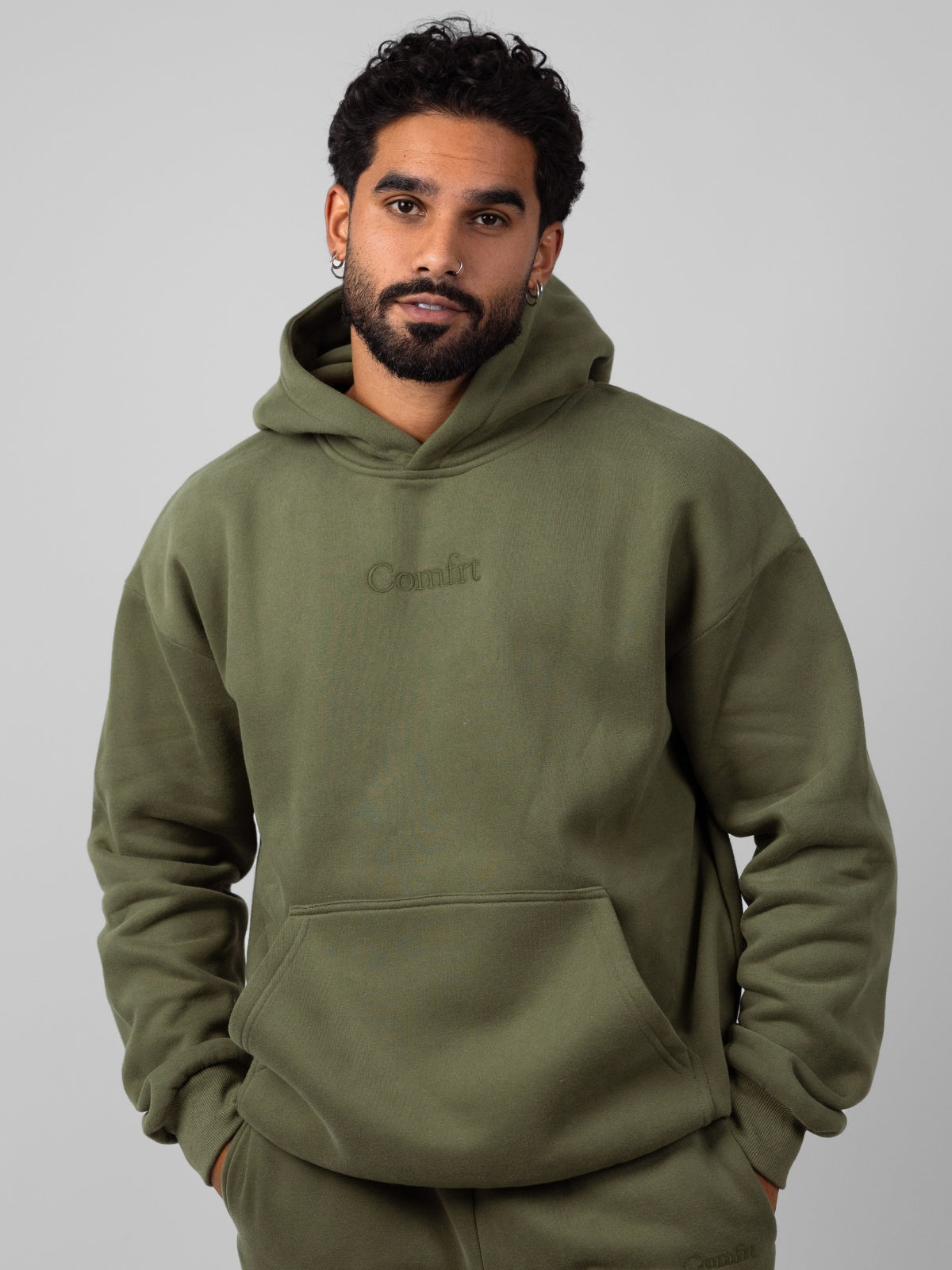 Signature Hoodie Unisex Oversized CloudTouch mit Kapuze und Kängurutasche