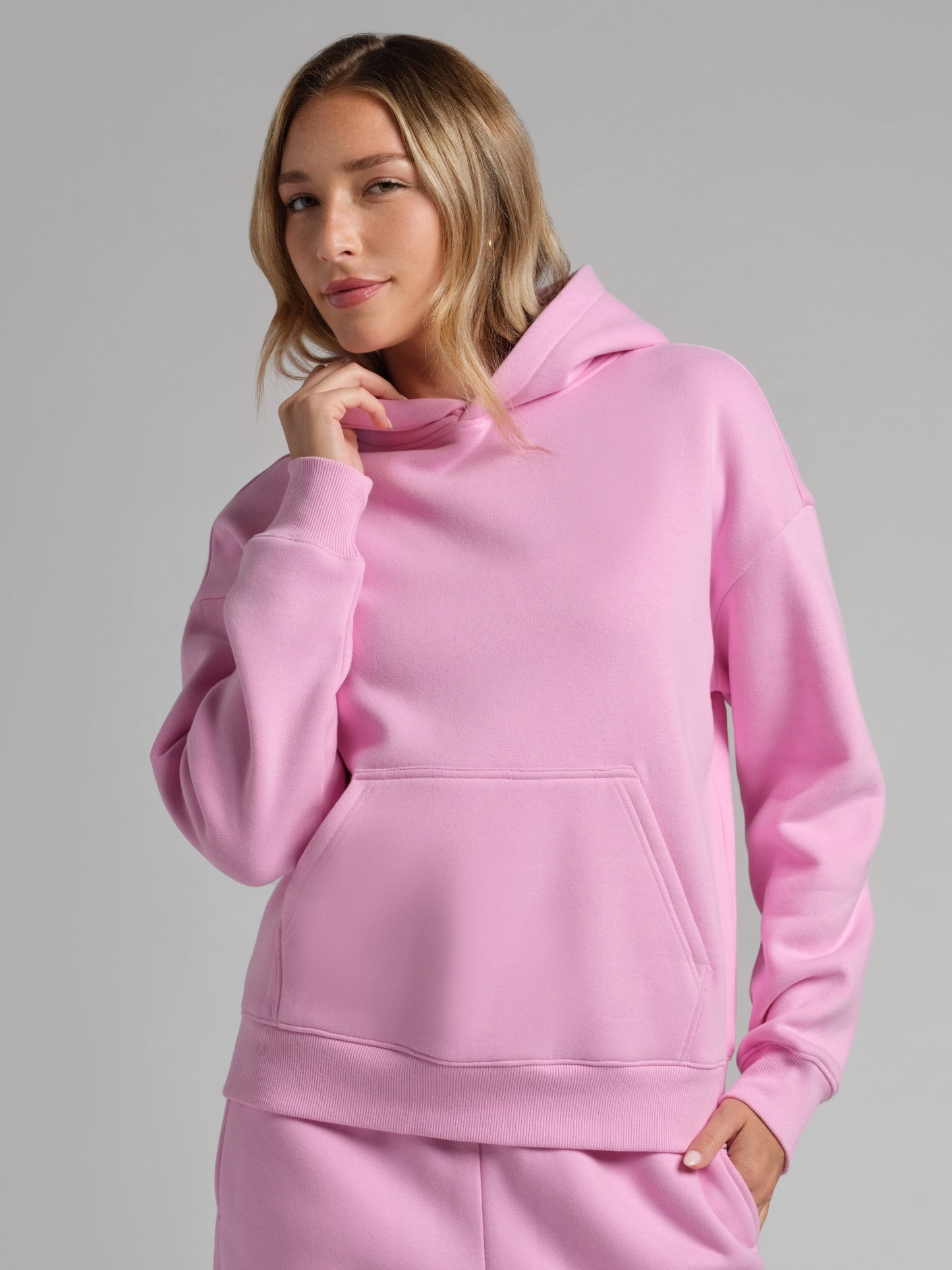 Comfrt Basic Crop Hoodie Super Soft Baumwolle Unisex