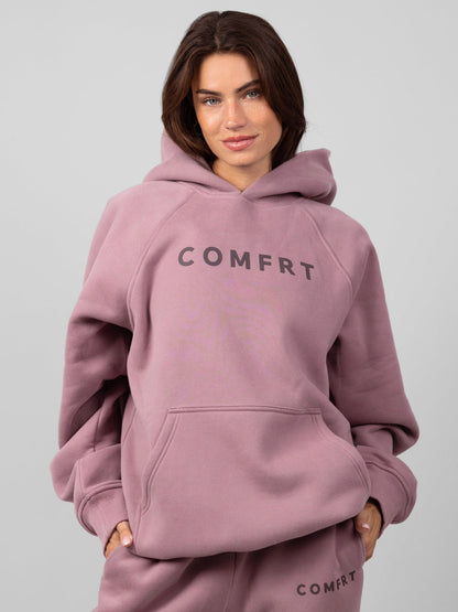 Comfrt Tranquil Hoodie Unisex Gewichtet Oversized Entspannend Komfort