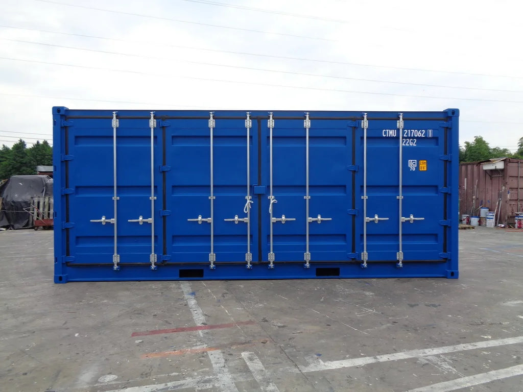 Contenedores Ejido Contenedor 20 Piedi Open Side Blu