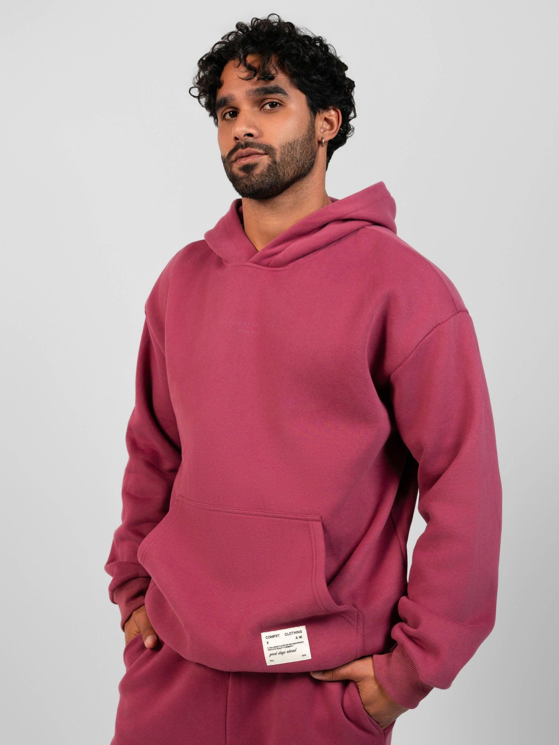 Comfrt Affirmation Hoodie Super Soft Cotton Blend Unisex
