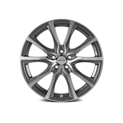 Gunmetal with Machined Face Custom Wheels 2924