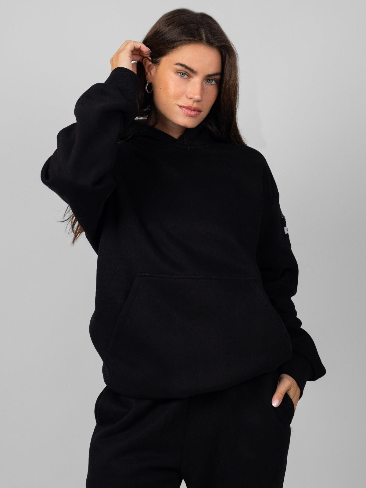 Comfrt Travel Essentials Kapuzenpullover – Superweiche Baumwollmischung, Mehrere Farben