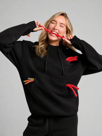Comfrt Snak™ Hoodie Unisex Heavyweight Fleece mit 6 Snacktaschen