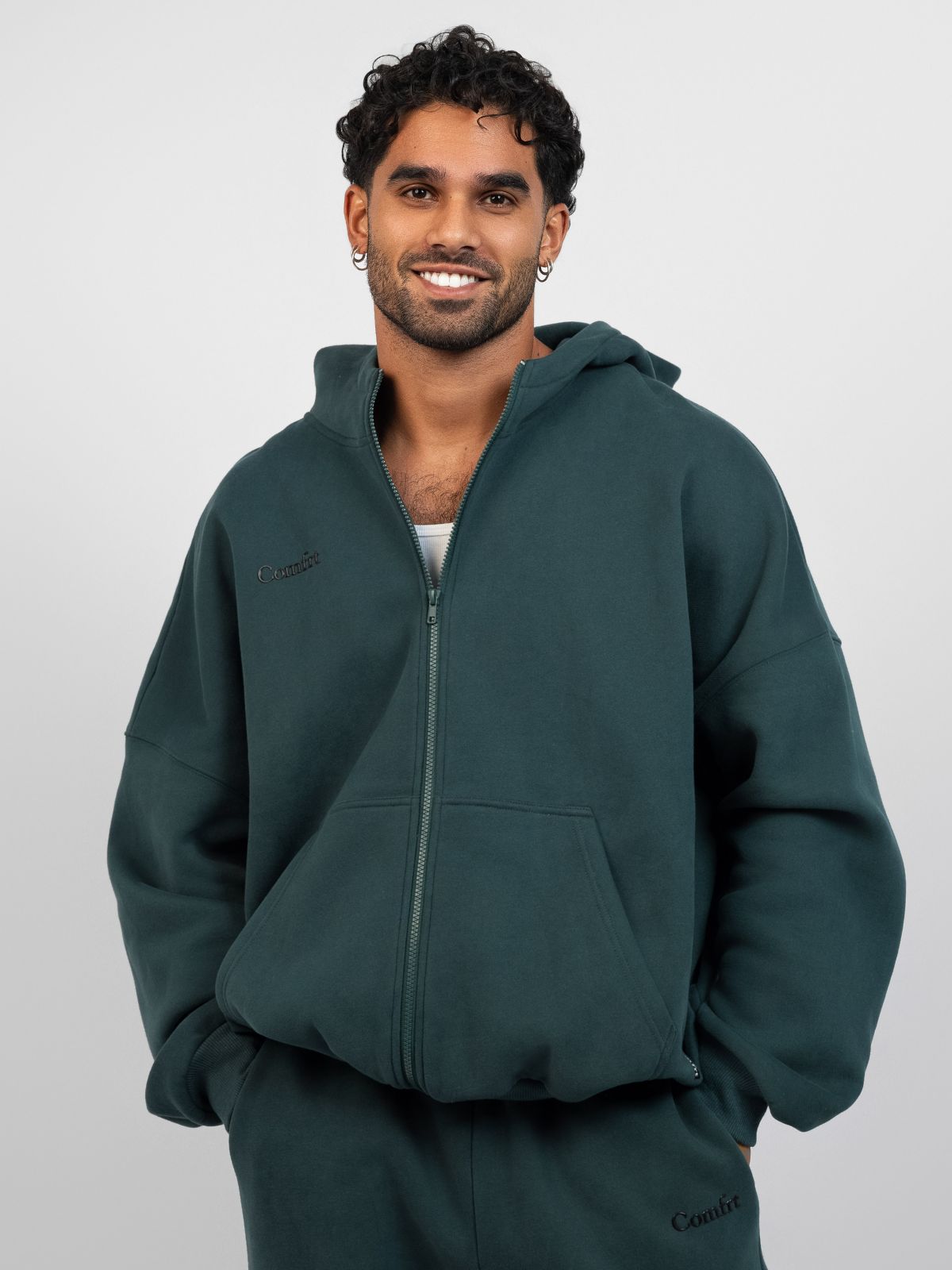 Comfrt Cloud Zip Oversized Hoodie