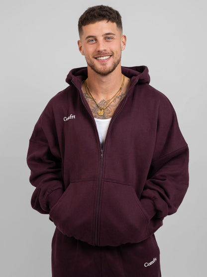 Comfrt Cloud Zip Oversized Hoodie
