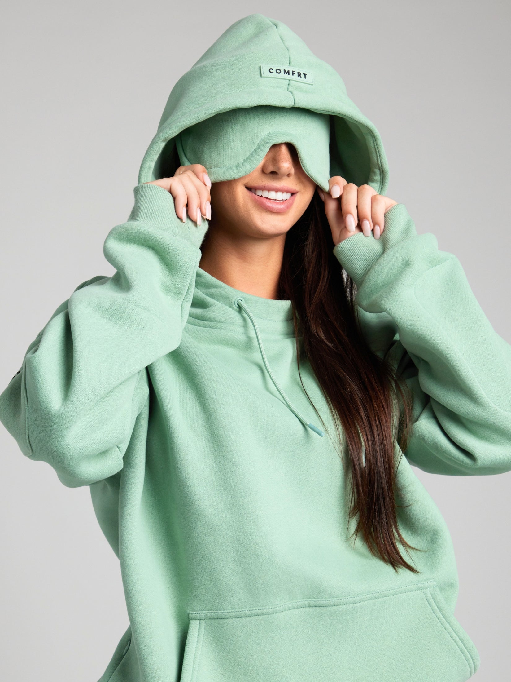 Comfrt Airplane Mode Travel Hoodie Heavyweight Fleece